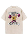 WEIGHTLIFTING MAKE ME FEEL THINGS VINTAGE GYM SHIRT