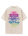 YES I LIFT LIKE A GIRL TRY TO KEEP UP! VINTAGE GYM SHIRT