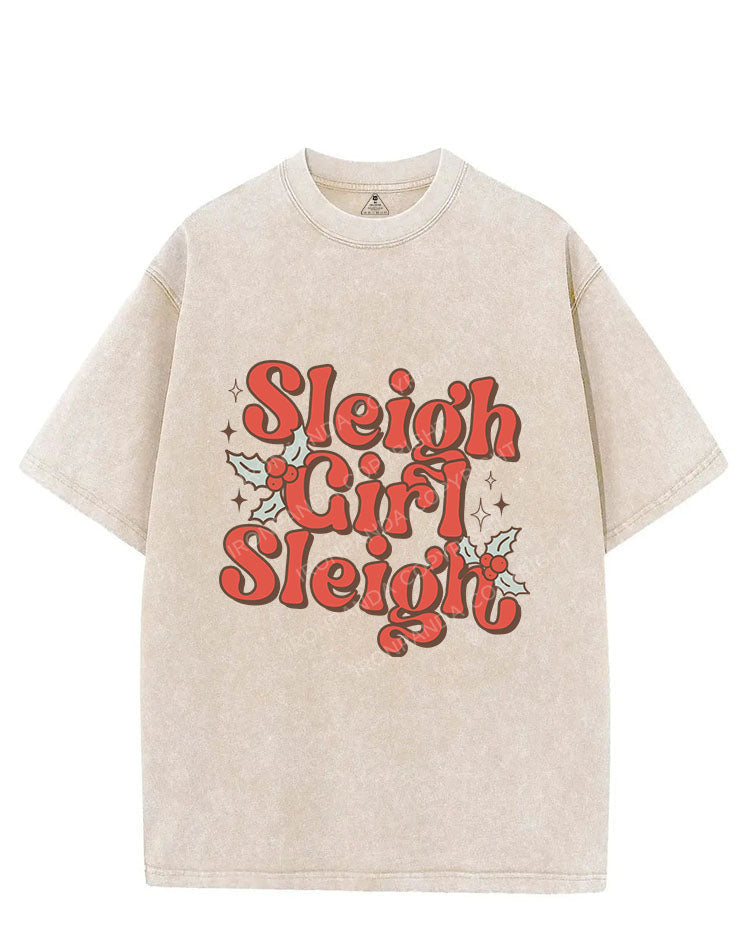 SLEIGH GIRL SLEIGH VINTAGE GYM SHIRT