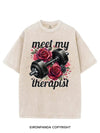 MEET MY THERAPIST VINTAGE GYM SHIRT