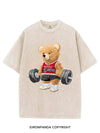 EXERCISE BEAR VINTAGE GYM SHIRT