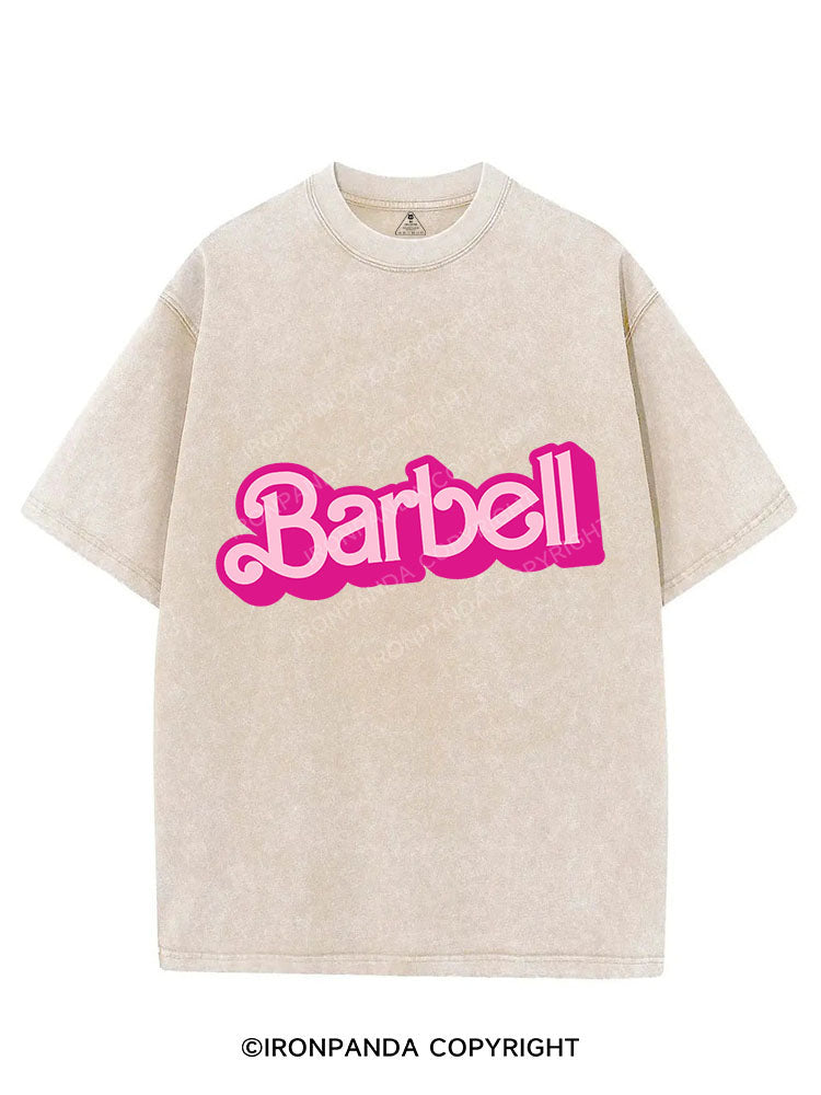 Barbell Vintage Gym Shirt