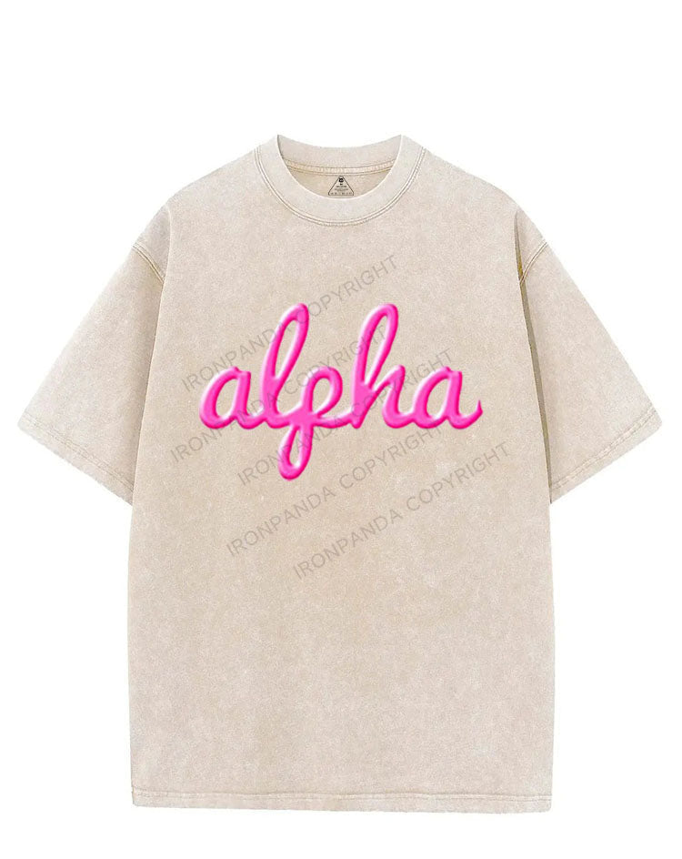 ALPHA VINTAGE GYM SHIRT