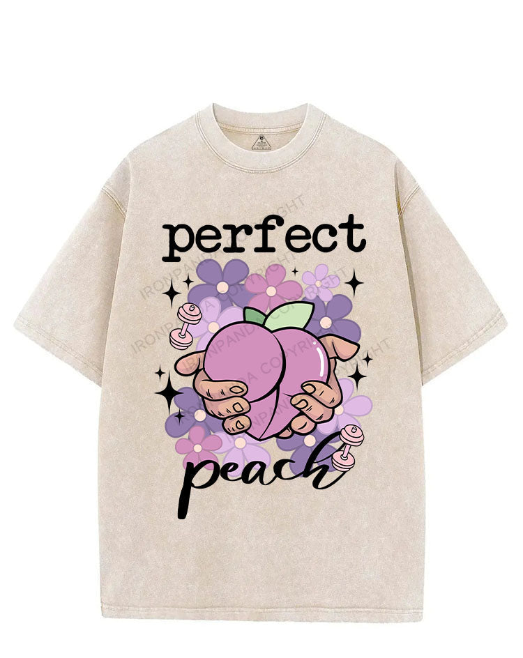 PERFECT PEACH VINTAGE GYM SHIRT