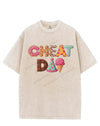 CHEAT DAY VINTAGE GYM SHIRT