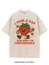 I TOOK A NAP AND NOW I'M UNSTOPPABLE VINTAGE GYM SHIRT