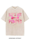 LET'S GET PUMPED VINTAGE GYM SHIRT