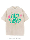 NICE VIBES VINTAGE GYM SHIRT