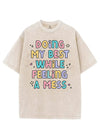 DOING MY BEST WHILE FEELING A MESS VINTAGE GYM SHIRT