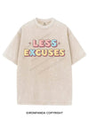 LESS EXCUSES VINTAGE GYM SHIRT