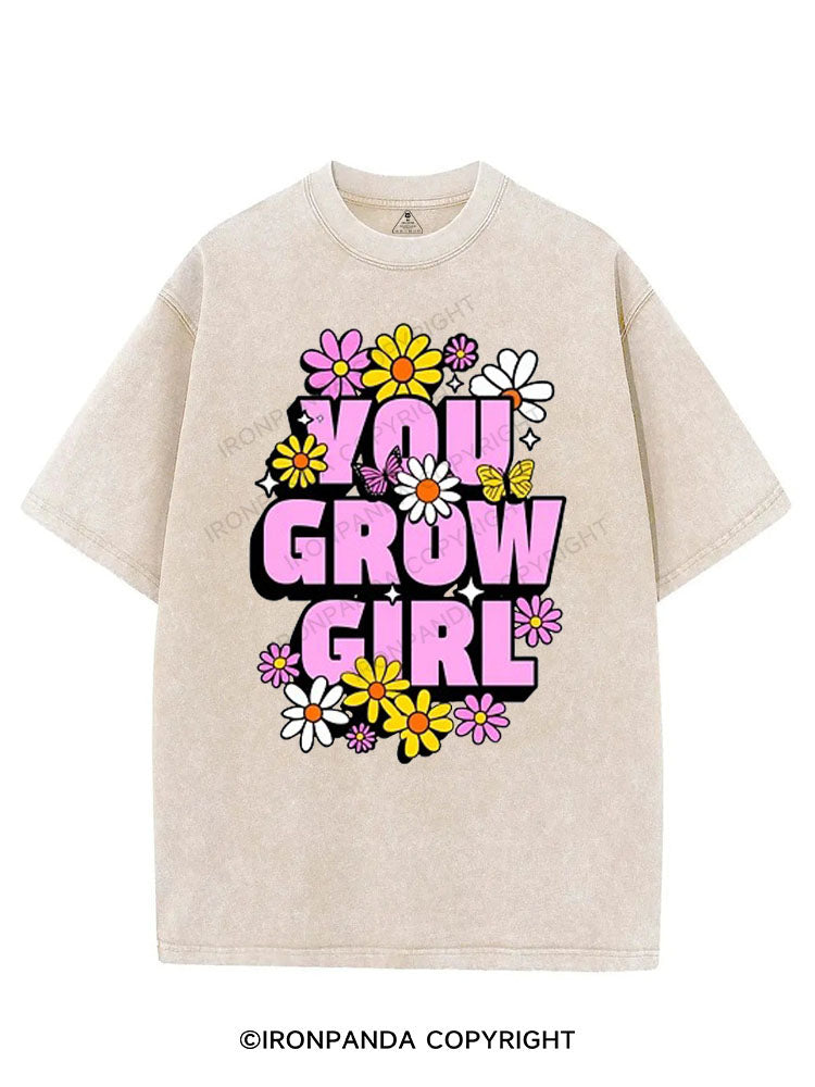 YOU GROW GIRL VINTAGE GYM SHIRT