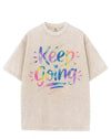 KEEP GOING VINTAGE GYM SHIRT