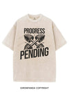 PROGRESS PENDING VINTAGE GYM SHIRT