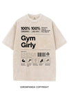GYM GIRLY VINTAGE GYM SHIRT