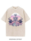 BLOOM WITH POWER VINTAGE GYM SHIRT