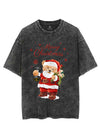 bear Merry Christmas VINTAGE GYM SHIRT