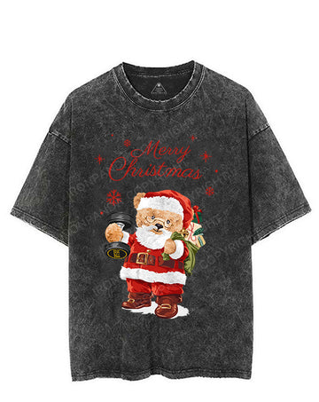 bear Merry Christmas VINTAGE GYM SHIRT