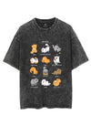 CAT YOGA VINTAGE GYM SHIRT