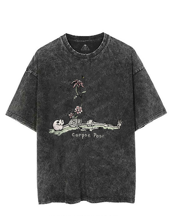 Corpse Yoga Pose VINTAGE GYM SHIRT