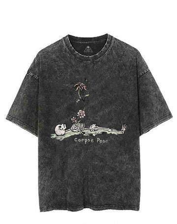 Corpse Yoga Pose VINTAGE GYM SHIRT