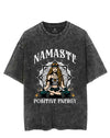 NAMASTE POSITIVE ENERGY VINTAGE GYM SHIRT