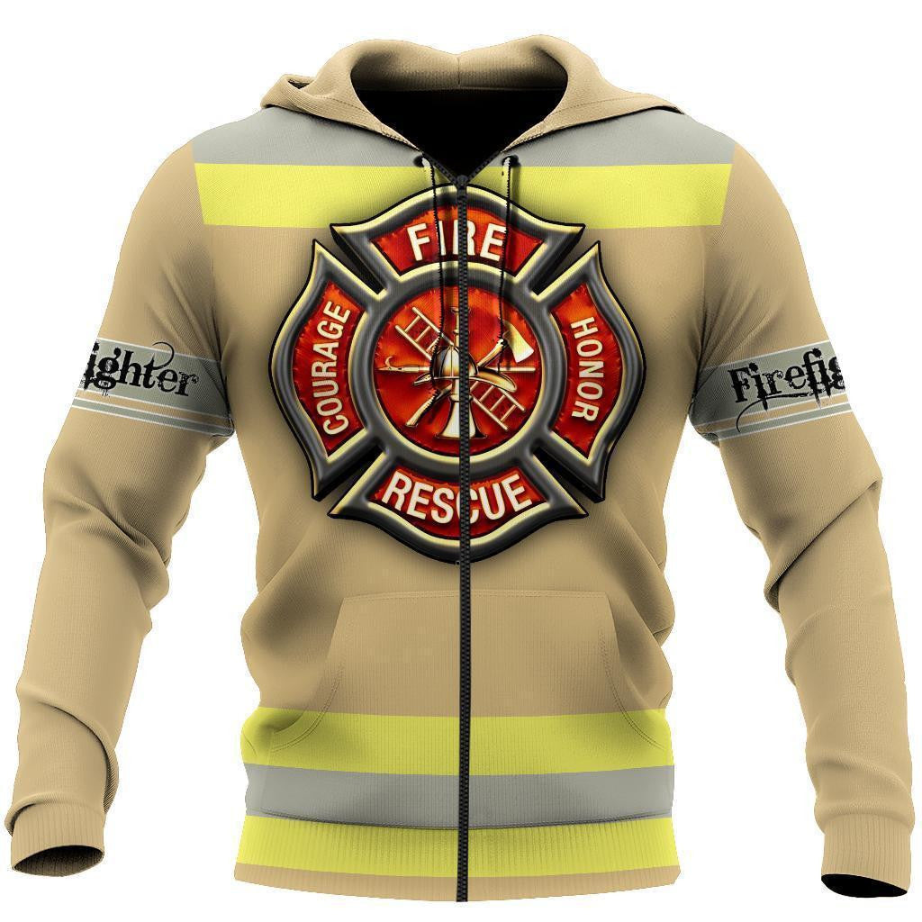 Strong Firefighter Shirt And Short For Women And Men Hoodie