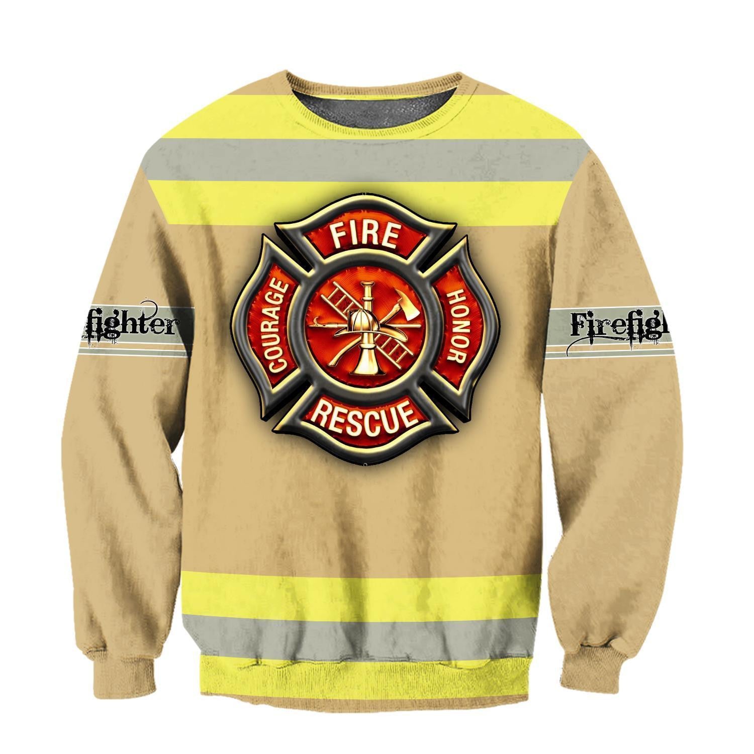 Strong Firefighter Shirt And Short For Women And Men Hoodie