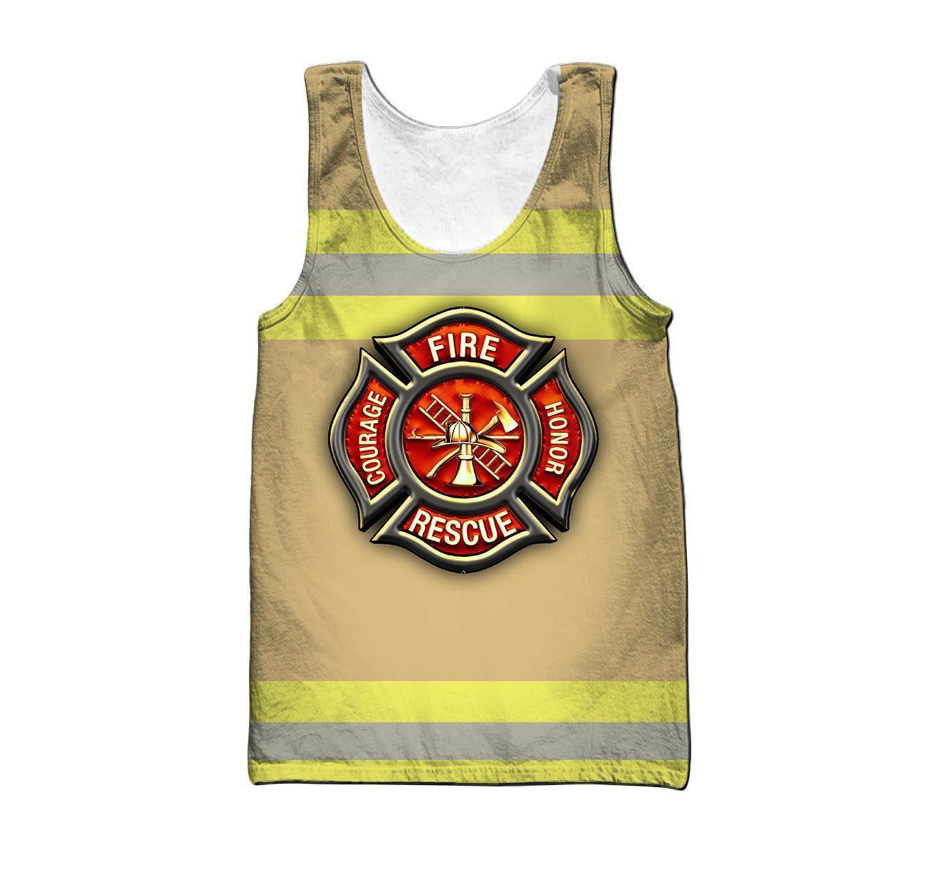 Strong Firefighter Shirt And Short For Women And Men Hoodie
