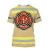 Strong Firefighter Shirt And Short For Women And Men Hoodie
