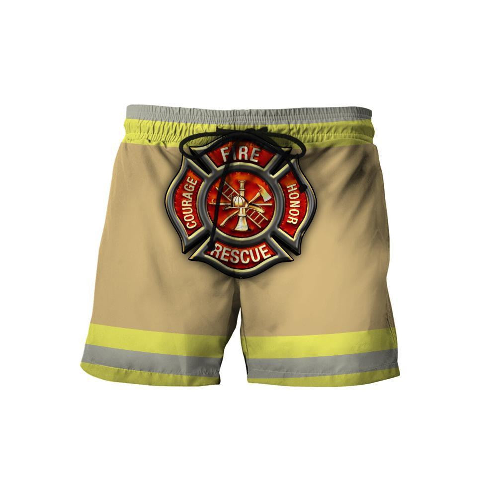 Strong Firefighter Shirt And Short For Women And Men Hoodie