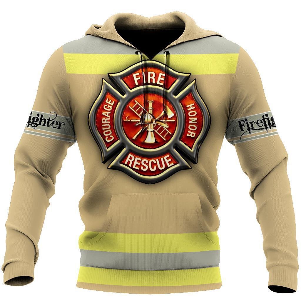 Strong Firefighter Shirt And Short For Women And Men Hoodie