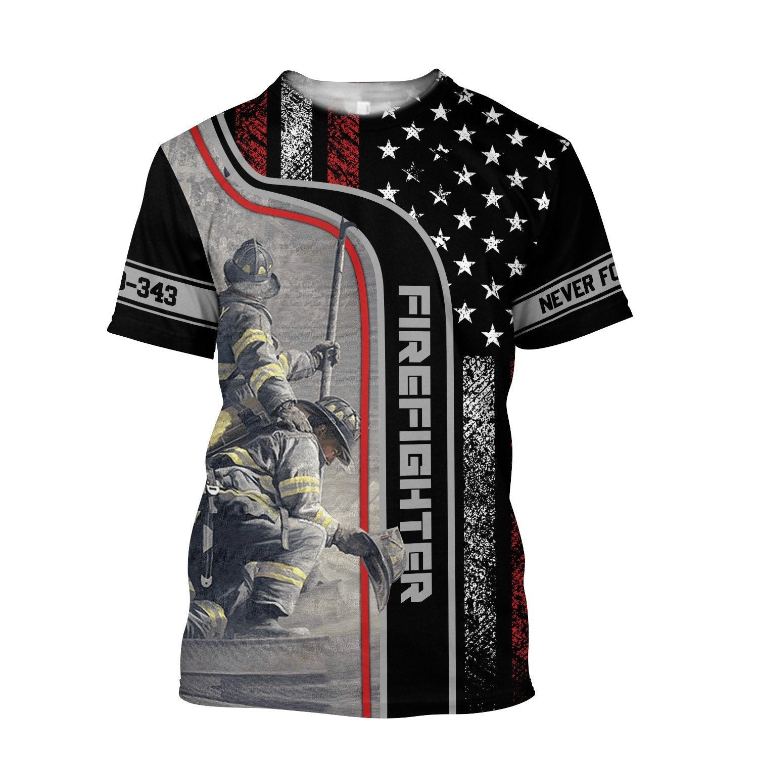 Firefighter never forget our fallen brothers shirt & short for men and women PL