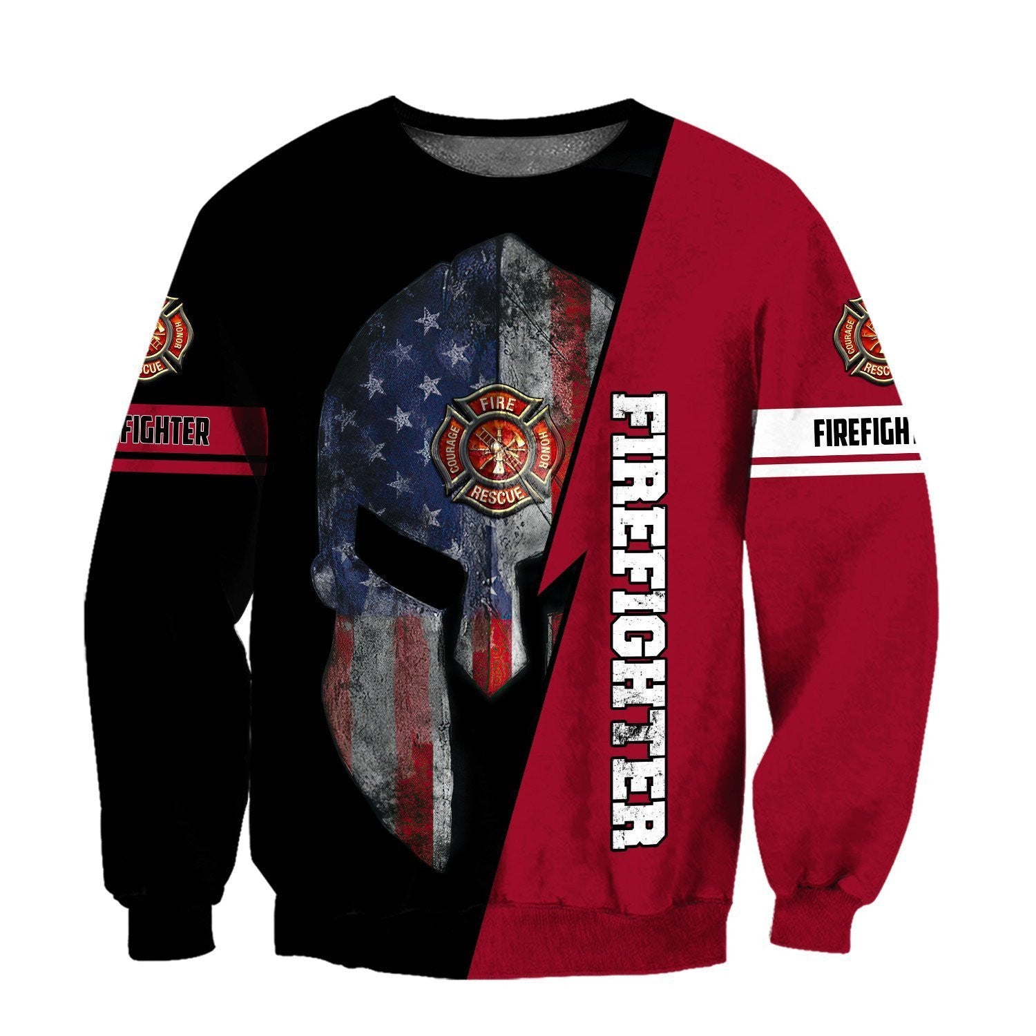Spartan Firefighter Hoodie For Men And Women