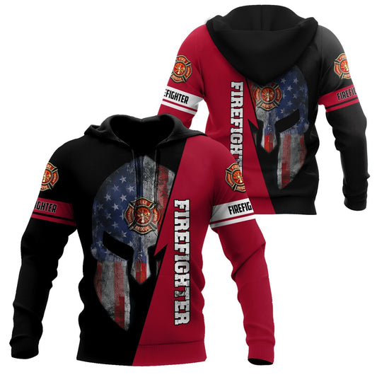 Spartan Firefighter Hoodie For Men And Women