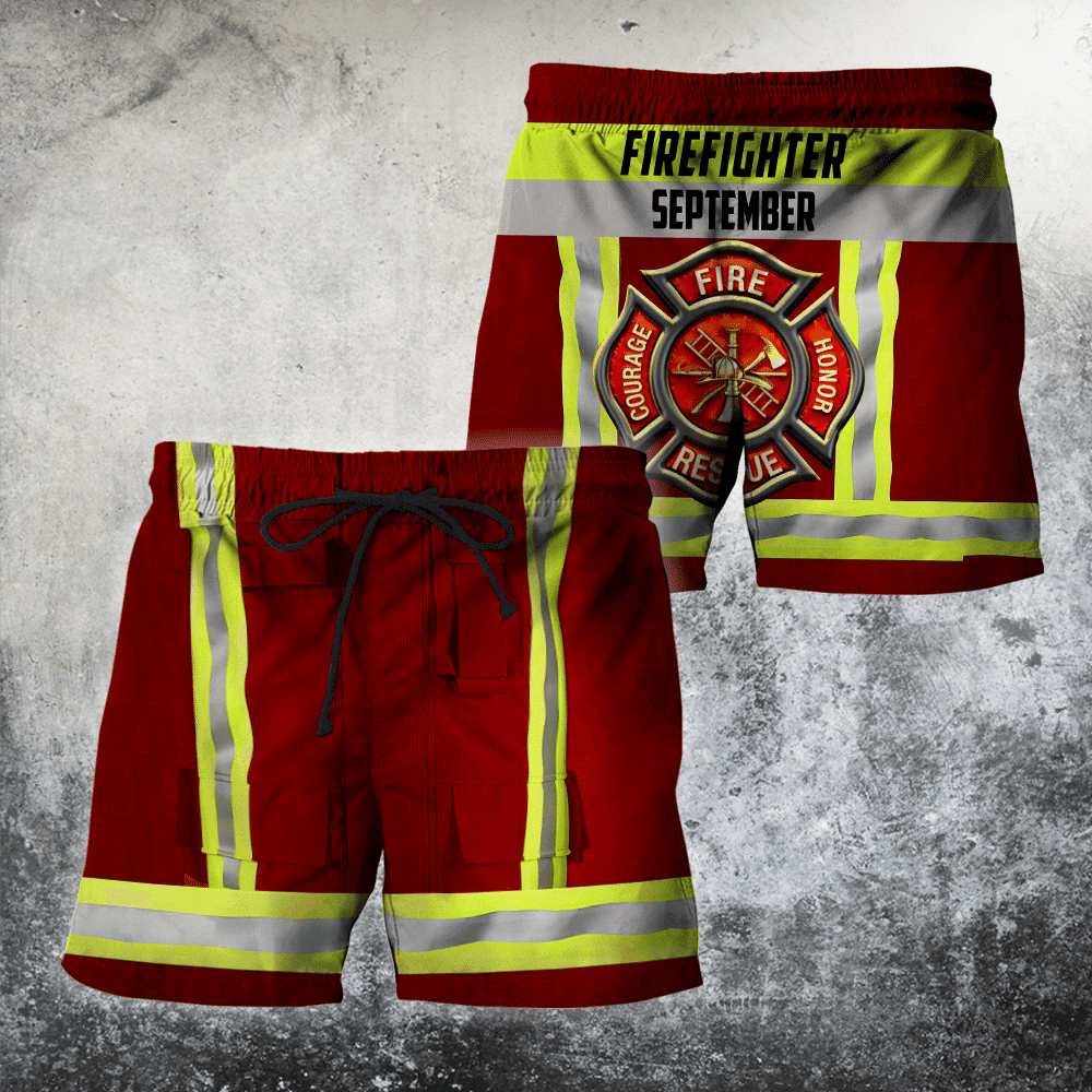 September Firefighter Hoodie For Men And Women