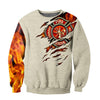 Firefighter Soldier 3D All Over Printed Shirt Hoodie For Men And Women