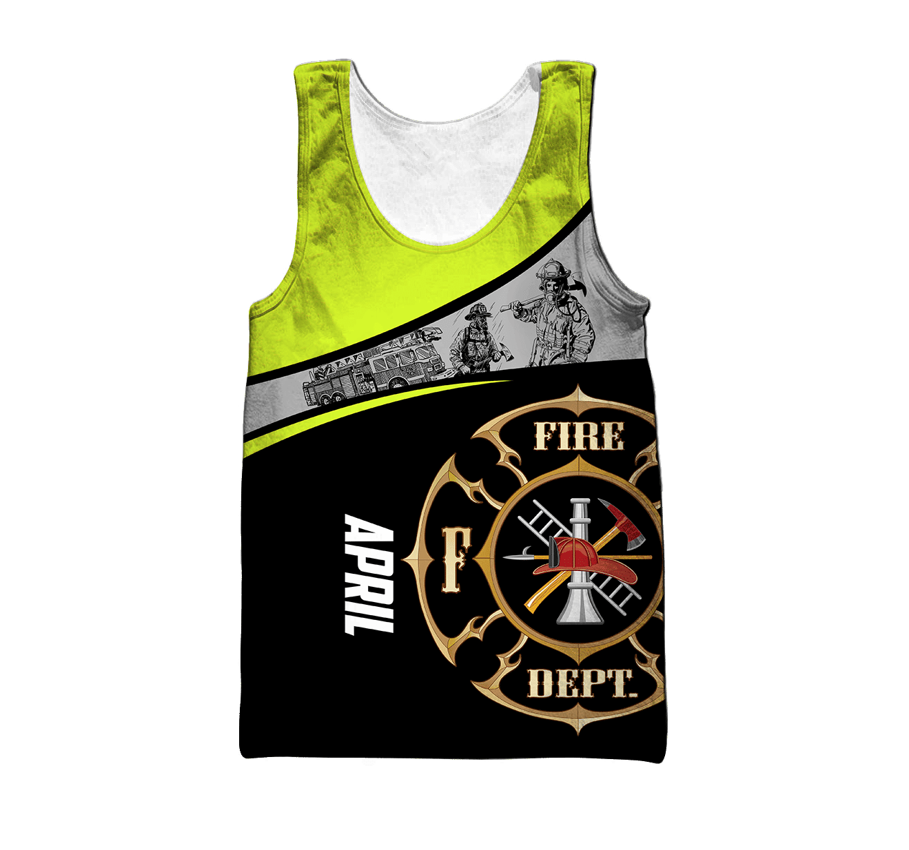 April Firefighter Hoodie For Men And Women