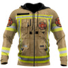 Strong Firefighter Art Hoodie For Men And Women