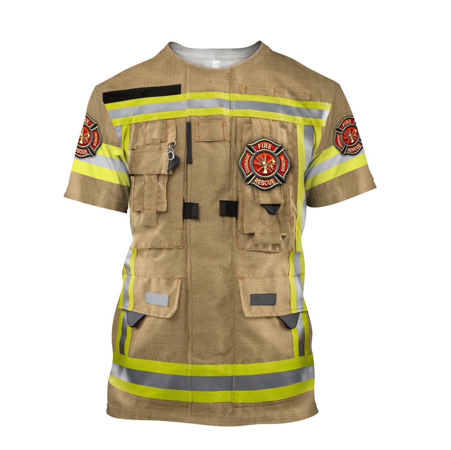 Strong Firefighter Art Hoodie For Men And Women