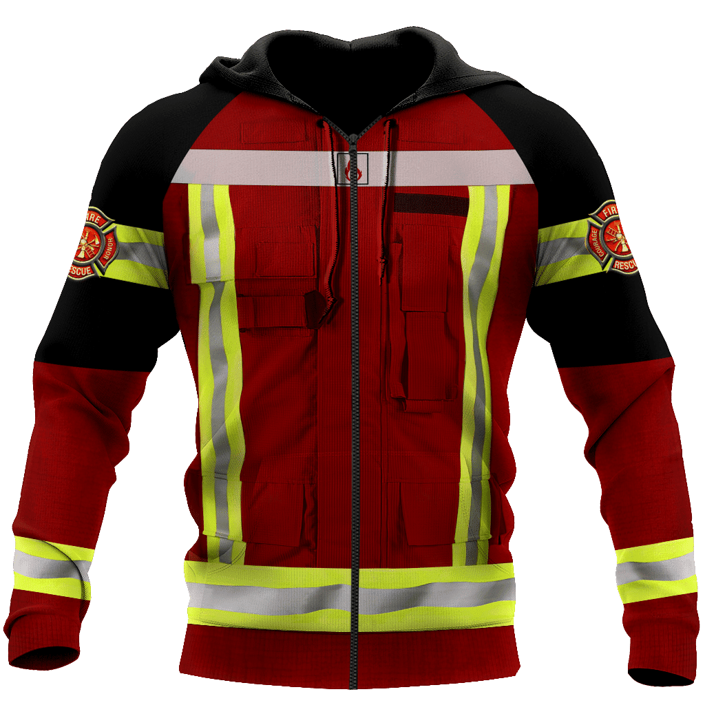 October Firefighter Hoodie For Men And Women