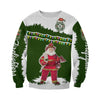 Santa Firefighter 3D All Over Printed Shirts Hoodie