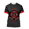 Customize Name Firefighter Hoodie For Men And Women MH