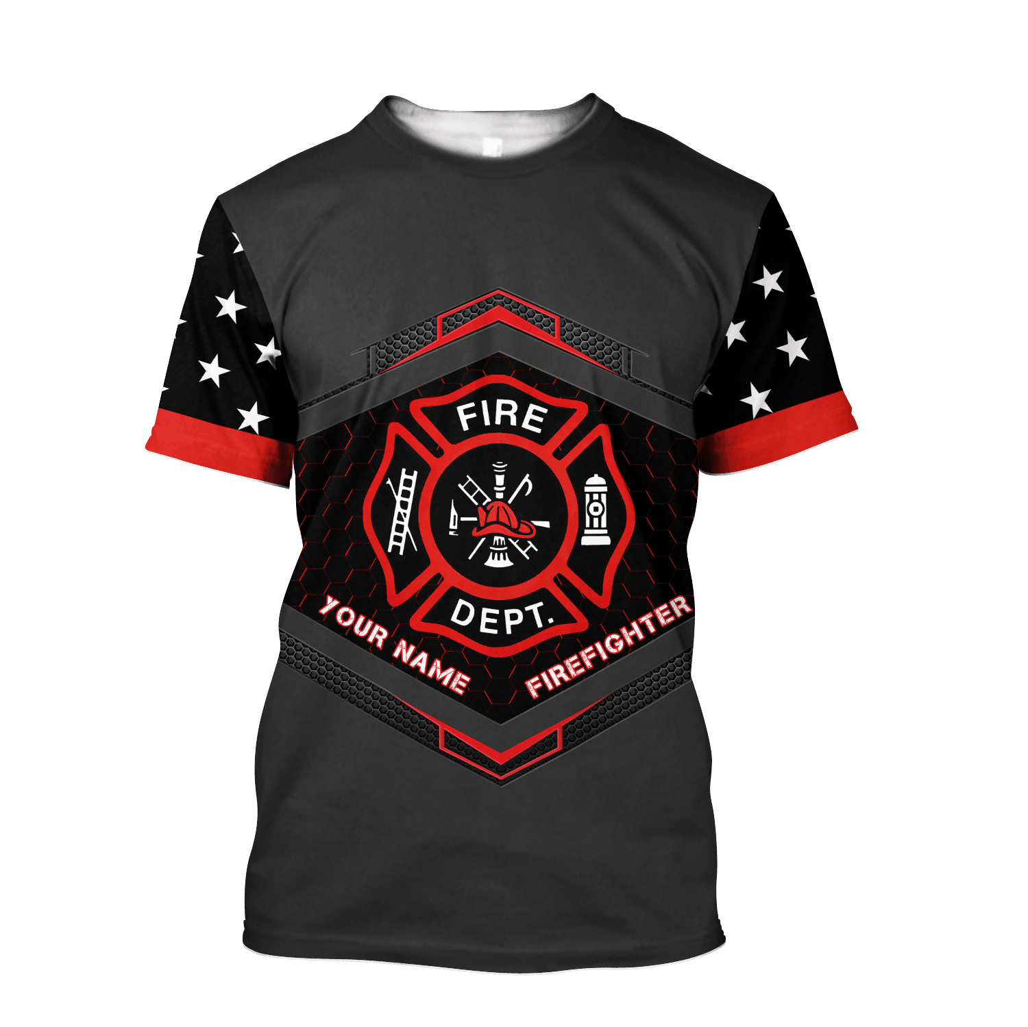 Customize Name Firefighter Hoodie For Men And Women MH