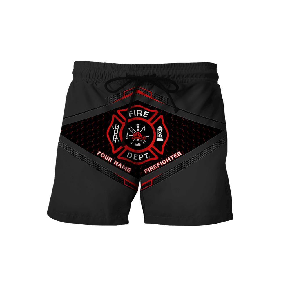 Customize Name Firefighter Hoodie For Men And Women MH