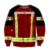 Customize Name Firefighter Hoodie For Men And Women MH