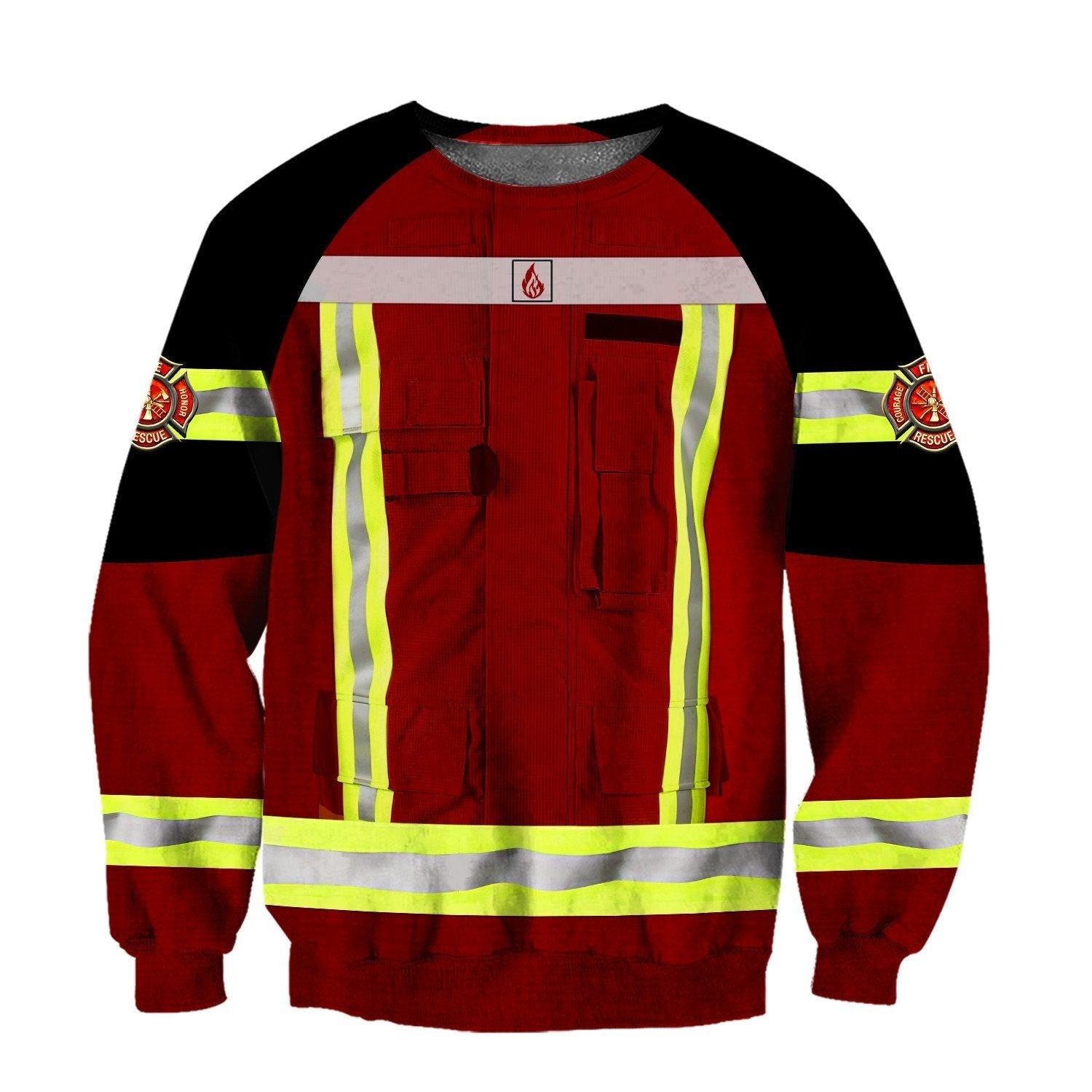 Customize Name Firefighter Hoodie For Men And Women MH
