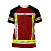 Customize Name Firefighter Hoodie For Men And Women MH