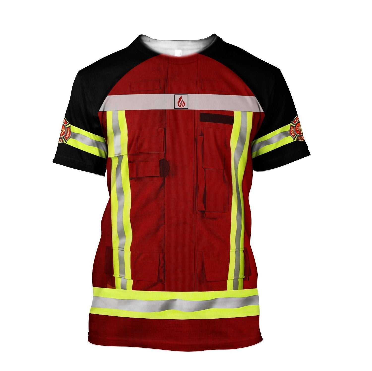 Customize Name Firefighter Hoodie For Men And Women MH