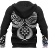 New Zealand Hoodie Maori Firefighter Tattoo PL