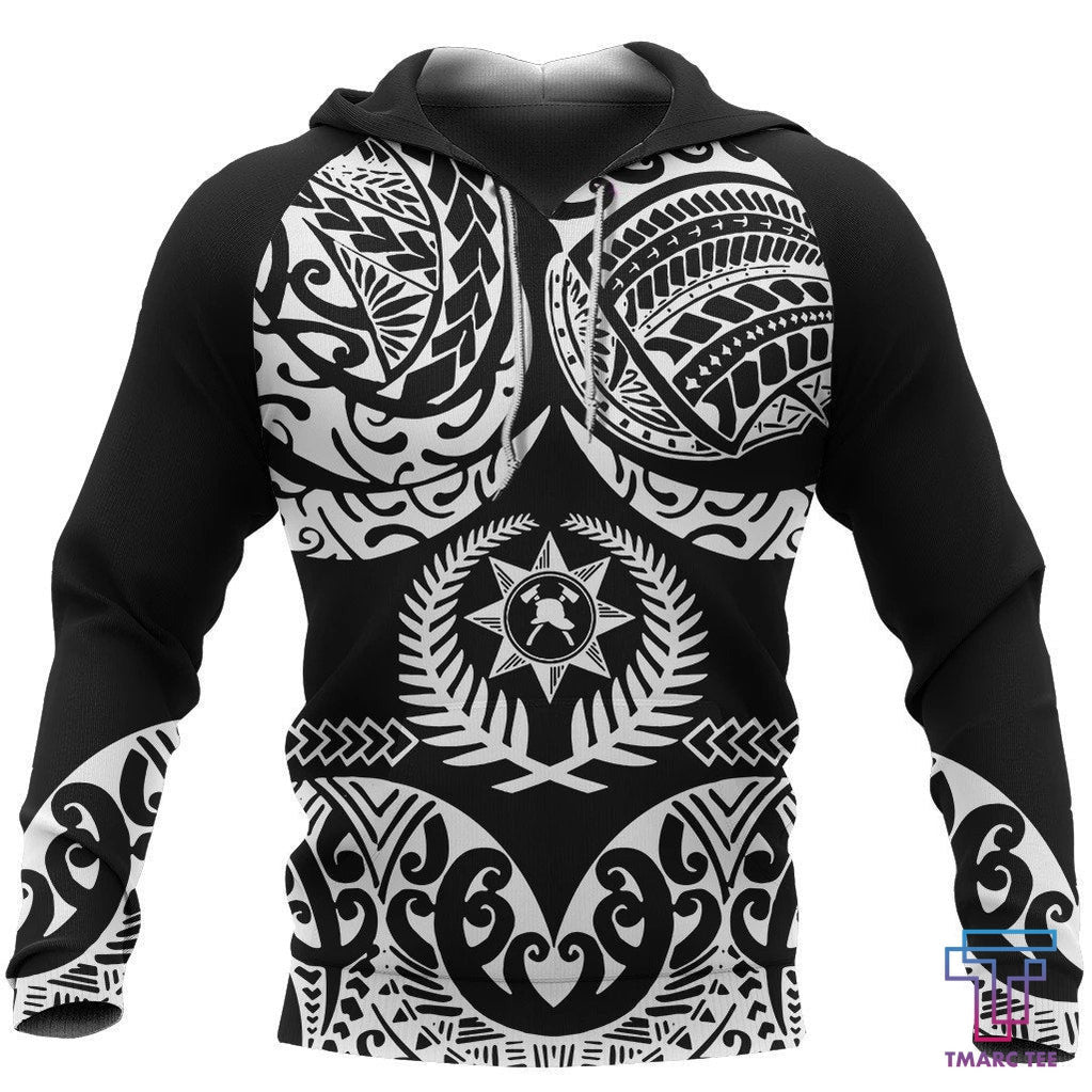 New Zealand Hoodie Maori Firefighter Tattoo PL